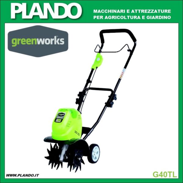 SOFFIATORE ASPIRATORE ELETTRICO GREENWORKS 2800 W