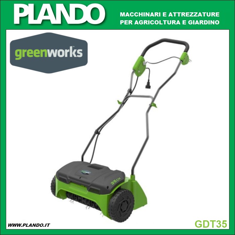 Decespugliatore elettrico Greenworks 1200W